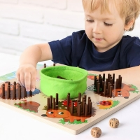 Детская развивающая доска для счёта «Ёжики» 30,5 × 30,5 × 1 см Детская развивающая доска для счёта «Ёжики» 30,5 × 30,5 × 1 см