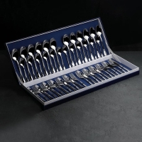 Набор столовых приборов Garde Garde (Нытва) &laquo;Мондиал&raquo;, 48 предметов, толщина 2,5 мм, декоративная коробка МИКС