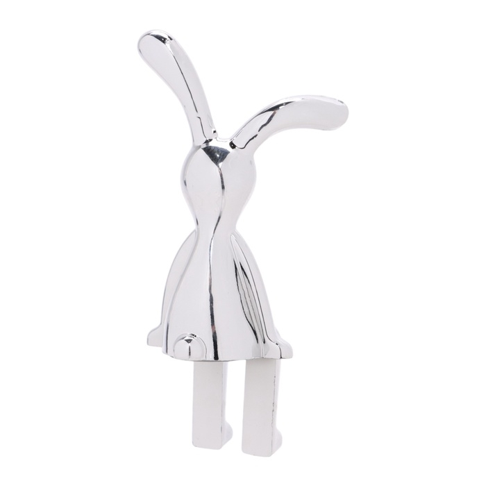 Игрушка на панель авто, зайчики, хром, пластик, набор 2 шт Игрушка на панель авто, зайчики, хром, пластик, набор 2 шт