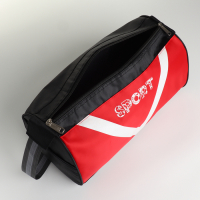 Сумка спортивная на молнии, боковой карман/сетка, регулируемый ремень, маленький размер, цвет красный Сумка спортивная на молнии, боковой карман/сетка, регулируемый ремень, маленький размер, цвет красный