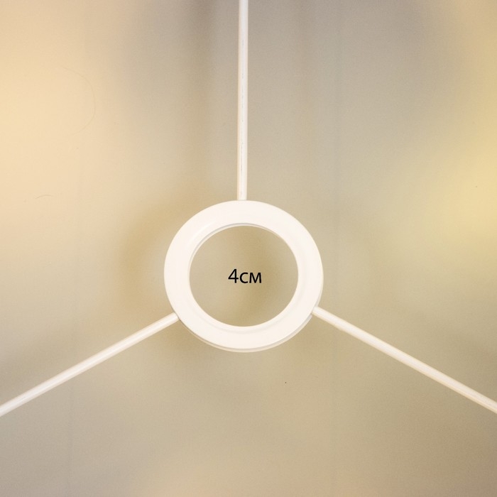 Абажур для торшера Абажур для торшера "Классика" Е27 черный золото 40х40х22см