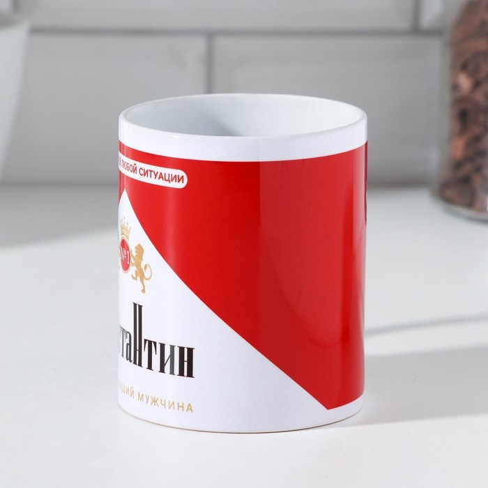Кружка сублимация "Константин" 320 мл, с нанесением