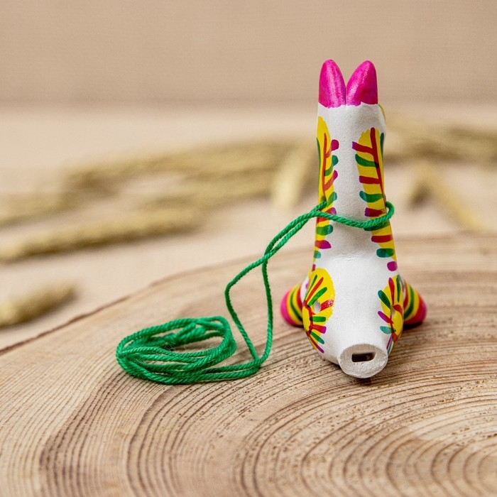 Филимоновская игрушка - свисток &laquo;Лошадь&raquo;