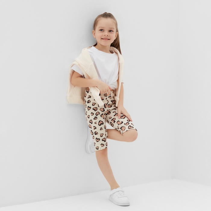 Шорты-велосипедки детские KAFTAN Leo love, р. 36 (134-140 см)