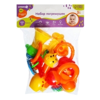 Набор погремушек &laquo;Африка&raquo;, 6 шт., Крошка Я