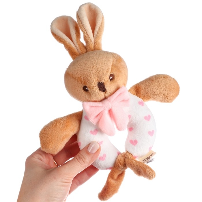 Погремушка мягкая &laquo;Зайка&raquo;, Mum&Baby