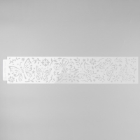 Трафарет бордюрный пластик "Бабочки" 60х12 см