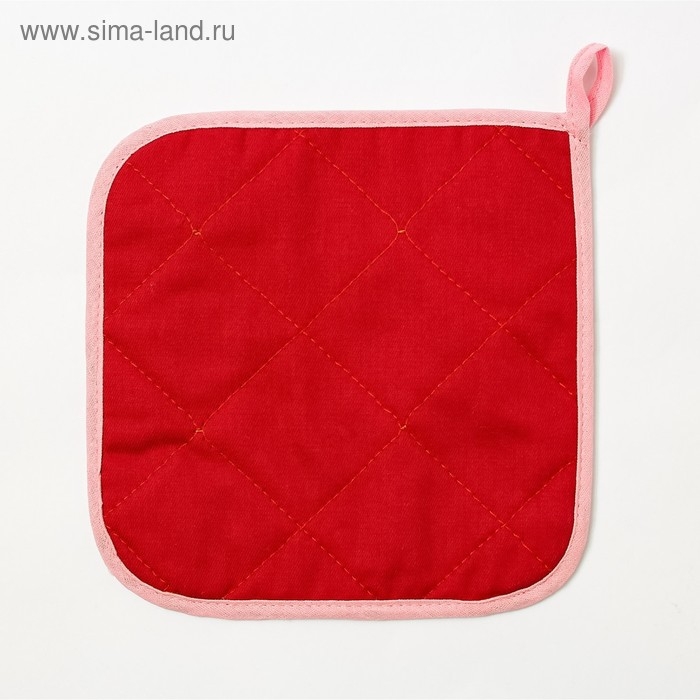 Прихватка Этель Caticorn 19х19 см, 100% хлопок, саржа, ватин 250 г/м2