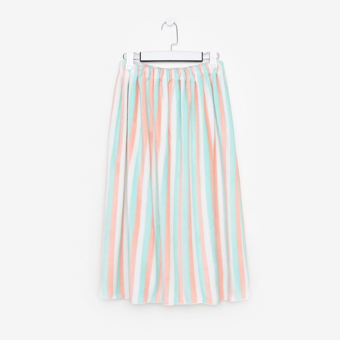 Набор для бани и ванной Этель "Полосы" полотенце-парео 75*120 см+повязка