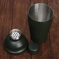 Шейкер металлический для коктейлей Zaryad, 500 мл Шейкер металлический для коктейлей Zaryad, 500 мл