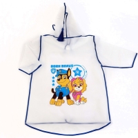 Дождевик детский, размер S, 92-98 см, Щенячий патруль Дождевик детский, размер S, 92-98 см, Щенячий патруль