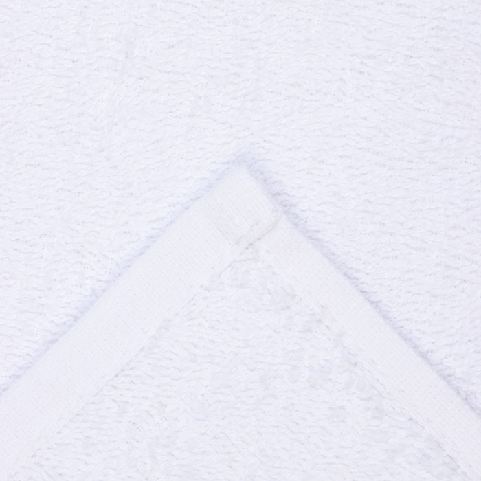 Полотенце махровое Этель "Терри" 50*90 см, цв. белый, 100% хлопок, 430 г/м2