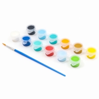 Часы своими руками. Часы - расскраска под роспись &laquo;Лес&raquo;, новогодний набор для творчества