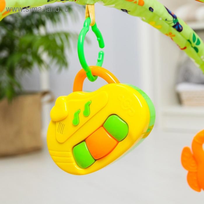 Развивающий коврик с дугами «Ростомер Жирафик», р-р 81х68х0,5 см. Развивающий коврик с дугами «Ростомер Жирафик», р-р 81х68х0,5 см.