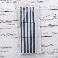 Органайзер подвесной с карманами Доляна &laquo;Морской бой&raquo;, 7 карманов, 48&times;35 см, цвет синий