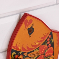 Набор разделочных досок &laquo;Рыбка Золотая&raquo;, 3 шт, хохлома