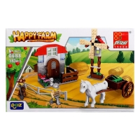 Конструктор Ферма &laquo;Домик на сенокосе&raquo;, 183 деталей