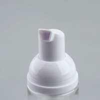 Бутылочка для хранения, с пенообразующим дозатором, 30 мл, цвет прозрачный/белый Бутылочка для хранения, с пенообразующим дозатором, 30 мл, цвет прозрачный/белый