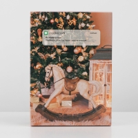 Коробка подарочная новогодняя складная &laquo;Сообщение&raquo;, 21 х 15 х 7 см, Новый год