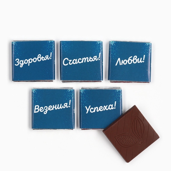 Подарочный набор новогодний &laquo;Мишка&raquo;: чай, шоколад, открытка