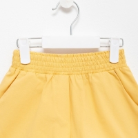 Комплект для девочки (майка и шорты) KAFTAN, р.38 (146-152), желтый