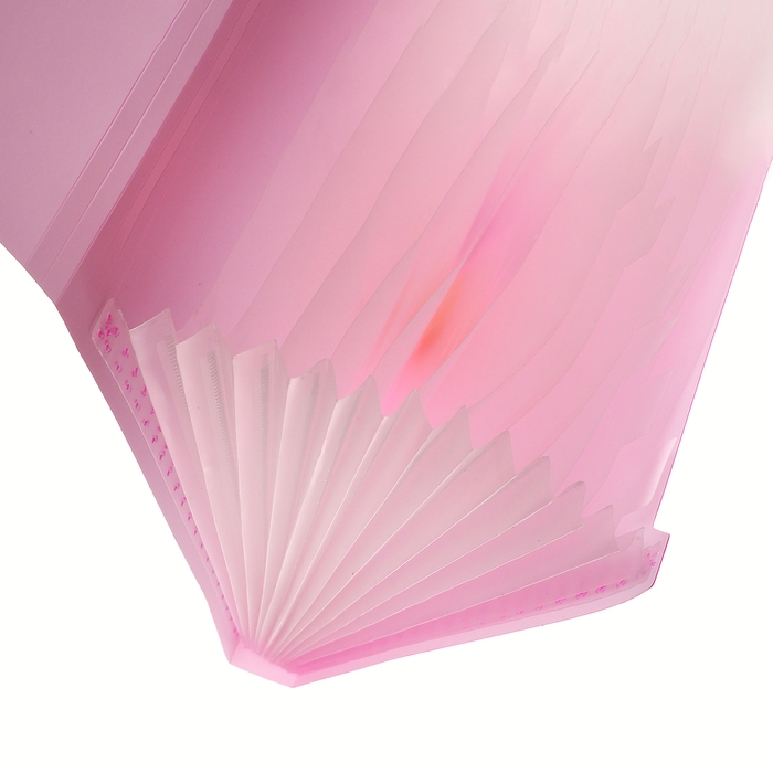 Папка картотека Calligrata Неон 13 отдел. A4 пластик 0.7мм фуксия. рез в цвет Папка картотека Calligrata Неон 13 отдел. A4 пластик 0.7мм фуксия. рез в цвет