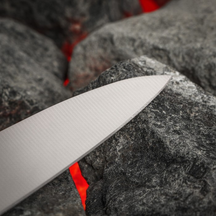 Нож кухонный Samura HARAKIRI, универсальный, лезвие 15 см, чёрная рукоять Нож кухонный Samura HARAKIRI, универсальный, лезвие 15 см, чёрная рукоять