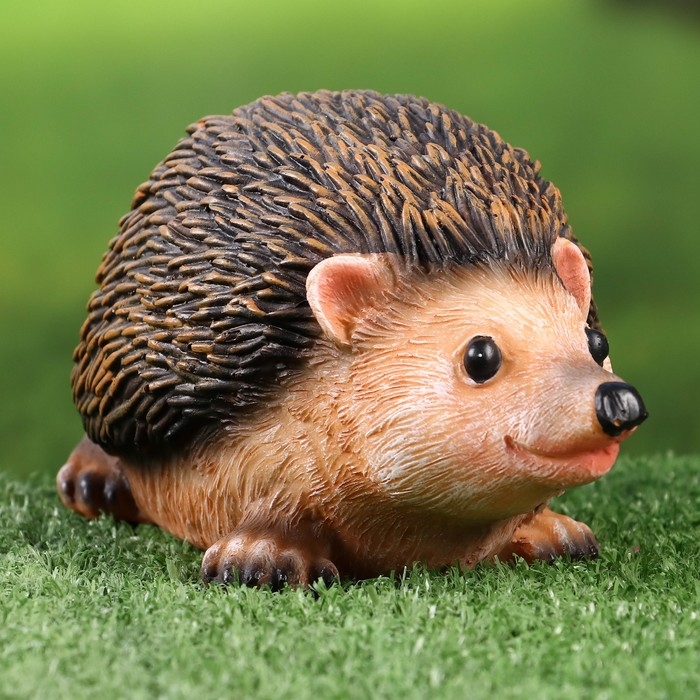 Садовая фигура Садовая фигура "Ежик ползет" 19х10х9см