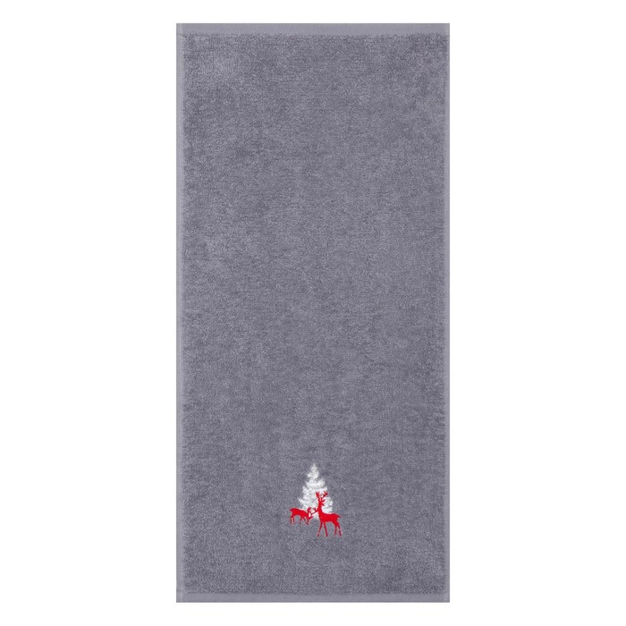 Набор полотенец Этель "Олени" 30х60 см-2шт, 100% хлопок 340 г/м2