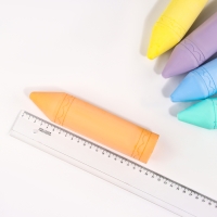 Мелки для рисования на асфальте &laquo;Гиганские&raquo;, 5 шт., цветные