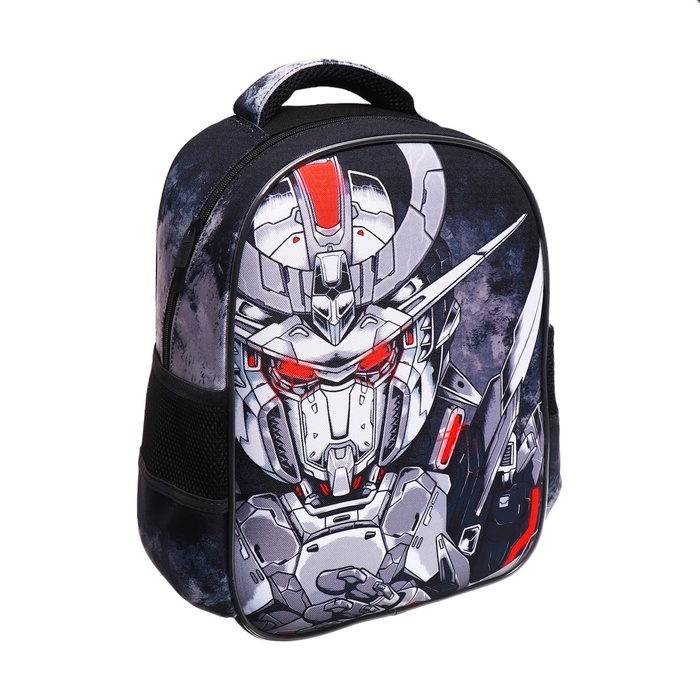 Рюкзак каркасный Феникс 37.5*27.5*14.5 Рюкзак каркасный Феникс 37.5*27.5*14.5 "Роботы" мал чер 64622