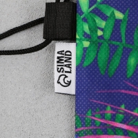 Мешок для обуви &laquo;Яркие тропики&raquo; нетканное полотно, размер 30 х 40 см