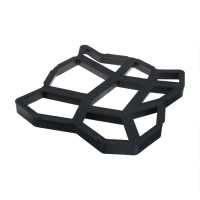 Форма для садовой дорожки, 42 &times; 42 &times; 4 см, чёрная