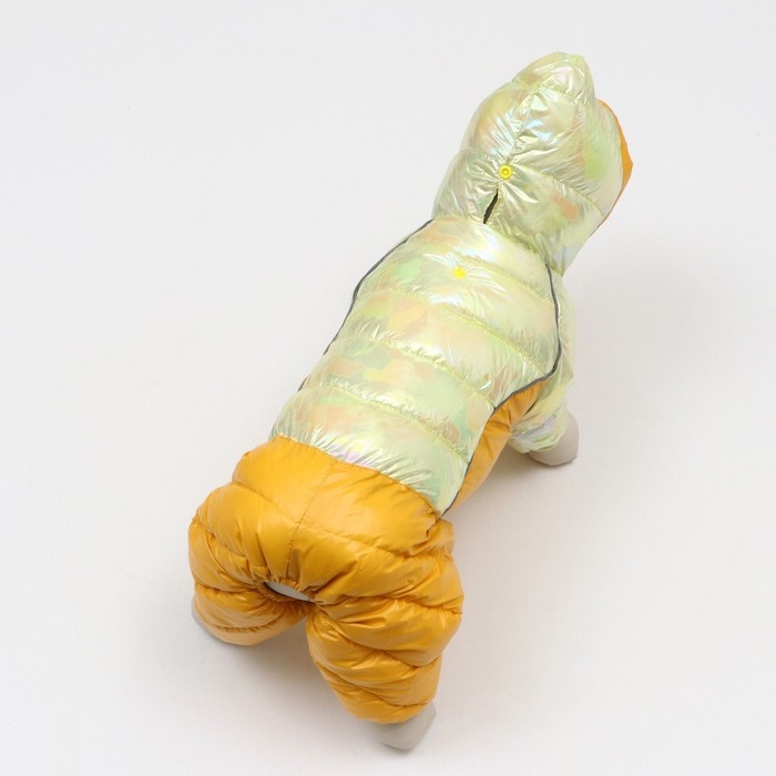 Комбинезон "Эфир", размер 14 (ДС 32, ОГ 42, ОШ 31 см), жёлтый