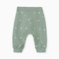 Штанишки детские MINAKU, цвет оливковый, рост 68-74см