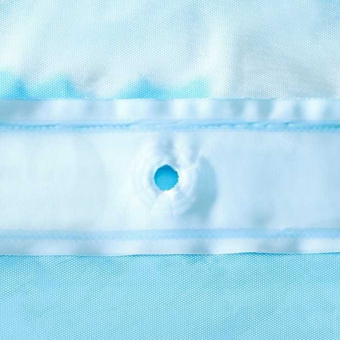 Штора для ванной комнаты Доляна &laquo;Дельфины в облаках&raquo;, 180&times;180 см, EVA