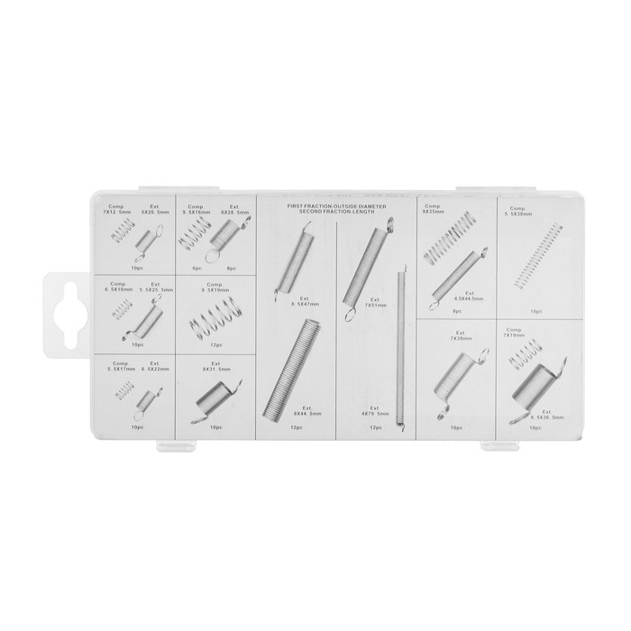 Пружина, 20 видов, набор 200 шт Пружина, 20 видов, набор 200 шт