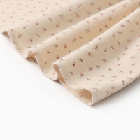 Платье для девочки из фланели KAFTAN размер 30 (98-104 см), бежевый Платье для девочки из фланели KAFTAN размер 30 (98-104 см), бежевый