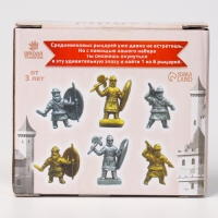 Набор для раскопок «Средневековье», 3 шт. камня, 3 шт. фигурки, кисточка, долото Набор для раскопок «Средневековье», 3 шт. камня, 3 шт. фигурки, кисточка, долото