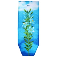 Чехол для гладильной доски Nika, 130×52 см, с поролоном, рисунок МИКС Чехол для гладильной доски Nika, 130×52 см, с поролоном, рисунок МИКС