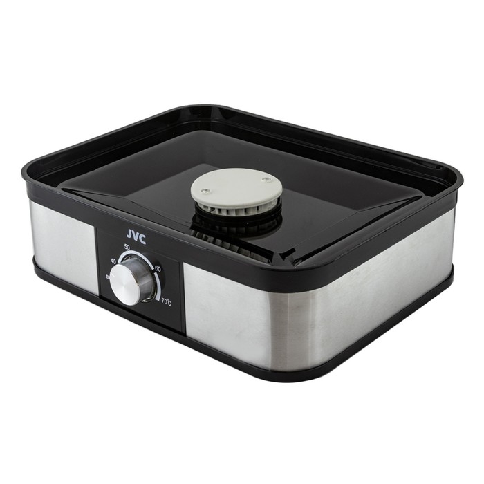 Сушилка для овощей и фруктов jvc JK-FD751, 245 Вт, 6 уровней, серебристо-чёрная Сушилка для овощей и фруктов jvc JK-FD751, 245 Вт, 6 уровней, серебристо-чёрная