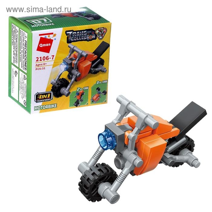 Конструктор &laquo;Транспорт&raquo;, 10 видов, МИКС