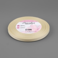 Лента репсовая, 6 мм, 23 ± 1 м, цвет молочный №08 Лента репсовая, 6 мм, 23 ± 1 м, цвет молочный №08