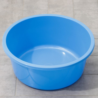 Таз круглый &laquo;Кливия&raquo;, 20 л, цвет синий