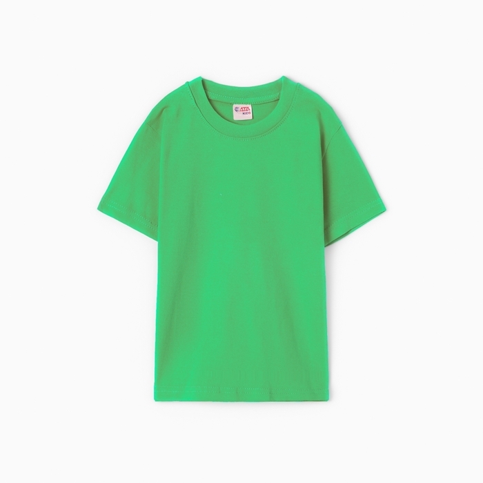 Футболка детская, цвет зелёный, рост 152 см