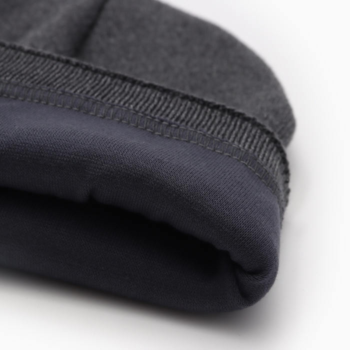 Шапка детская MINAKU р-р 48-50, цвет темно-серый