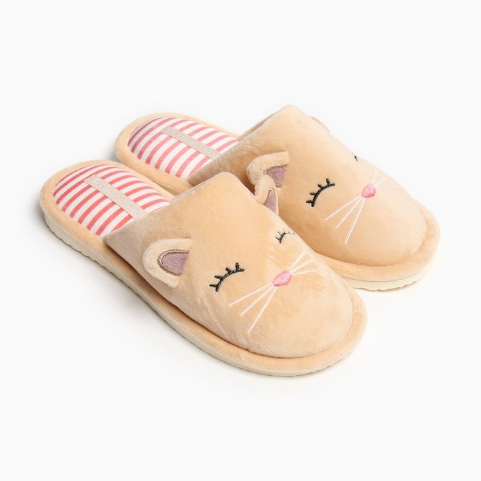 Тапочки женские закрытые, размер 36/37