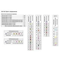 Набор для вышивания "Букет с амариллисом" 36 х 27