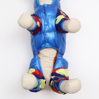 Комбинезон "Волна" с утяжкой, размер 12 (ДС 24 см, ОГ 38 см, ОШ 27 см), синий Комбинезон "Волна" с утяжкой, размер 12 (ДС 24 см, ОГ 38 см, ОШ 27 см), синий