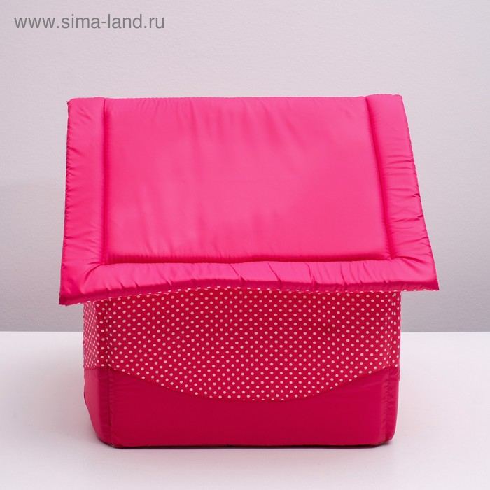 Домик Домик "Нежность", 34 х 32 х 37 см, розовый